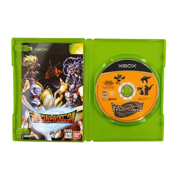 Digimon: Battle Chronicle Bandai 2004 Microsoft Xbox Game Japanese Version